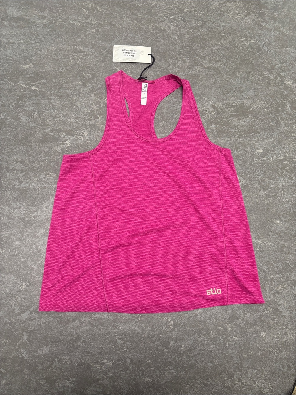 Stio women’s lucent tank bold bloom heather extra small NWT